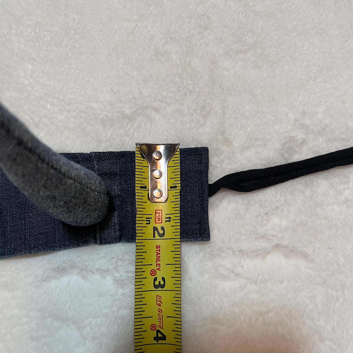 Denim Spike Choker (XL Spikes)